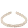 Tweed Hair Band Thin Sand