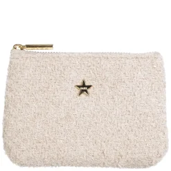 Tweed Mini Pouch Sand