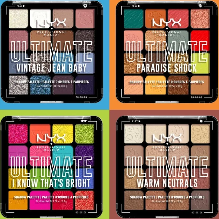 Ultimate Color Palette 16-Pan Paradise Shock 02W 16x0,8g