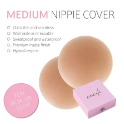 Ultra Thin Nipple Cover 7cm Medium