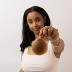 Ultra Thin Nipple Cover 7cm Dark