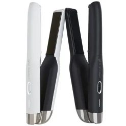 Unplugged Cordless Hair Straightener White