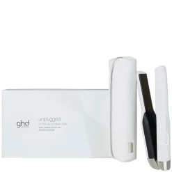 Unplugged Cordless Hair Straightener White