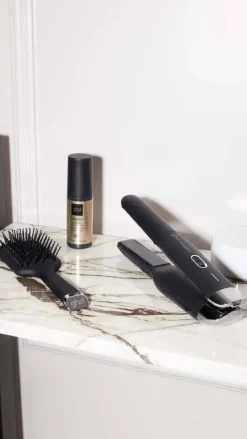 Unplugged Cordless Hair Straightener Black