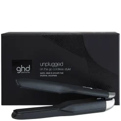 Unplugged Cordless Hair Straightener Black