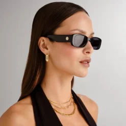 Unreal Shiny Black With Smoke Mono Lens