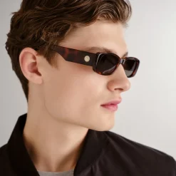 Unreal Toffee Tortoise With Khaki Mono Lens