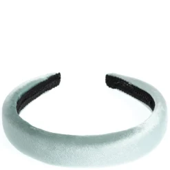 Velvet Hair Band Broad Sparkled Teal