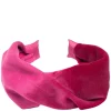 Velvet Hair Band Folded Wildberry