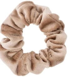 Velvet Hair Tie Sparkled Champagne