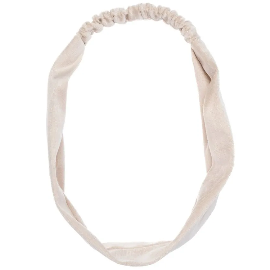 Velvet Headband Sand