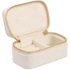 Velvet Jewellery Box Micro Vanilla