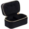 Velvet Jewellery Box Micro Black