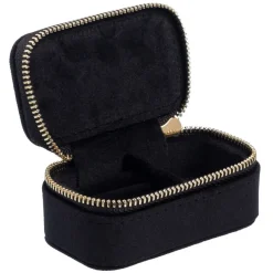 Velvet Jewellery Box Micro Black