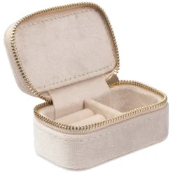 Velvet Jewellery Box Micro Sand