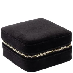Velvet Jewellery Box Mini Black
