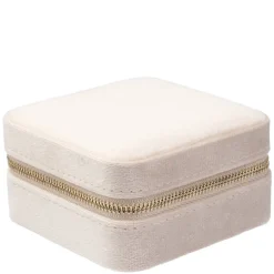 Velvet Jewellery Box Mini Sand
