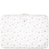 Velvet Mac Cover Off White Butterfly Pattern