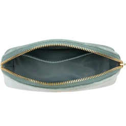 Velvet Make-Up Pouch Small Sprakled Teal