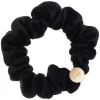 Velvet Mini Scrunchie Black