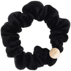 Velvet Mini Scrunchie Black