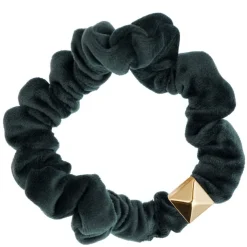Velvet Mini Scrunchie Pine