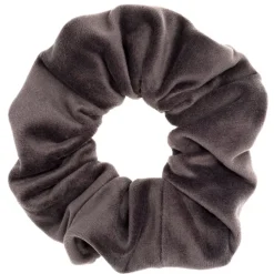 Velvet Scrunchie Grey