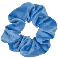 Velvet Scrunchie Ibiza Blue