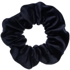 Velvet Scrunchie Navy Blue