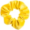 Velvet Scrunchie Sun Yellow
