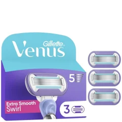 Venus Extra Smooth Swirl Razor Blades 3pcs