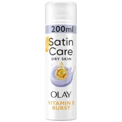 Venus Satin Care With Olay Shaving Gel Dry Skin 200ml