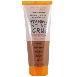 Vitamin C Anti-Age Scrub Glow Renewal Organic Mango Sugar & Talasso Body Exfoliator 250ml