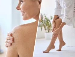 Vitamin C Anti-Age Scrub Glow Renewal Organic Mango Sugar & Talasso Body Exfoliator 250ml