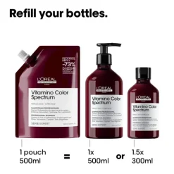 Vitamino Color Spectrum Shampoo Refill Pouch 500ml