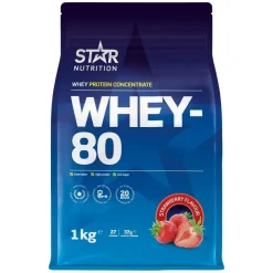 Whey-80 Strawberry 1000g