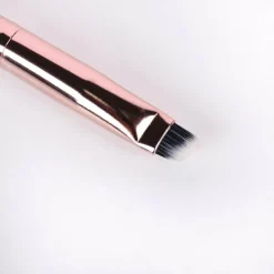White & Gold Brow Duo Brush
