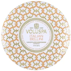 3-Wick Tin Candle Italian Bellini 340g