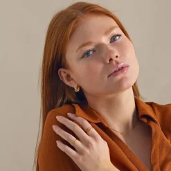 Wild Chunky Texture Hoop Earrings