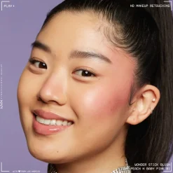 Wonder Stick Dual-Ended Cream Blush Stick 01 Light Peach + Baby Pink 4g