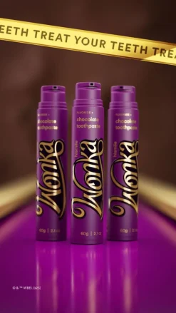 Wonka Chocolate Toothpaste