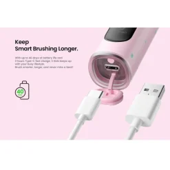 X Kids Smart Sonic Electric Toothbrush Black