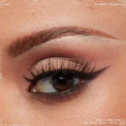 Zero To Brow Stencil For Skinny Brows