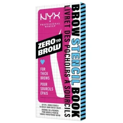 Zero To Brow Stencil For Thick Brows